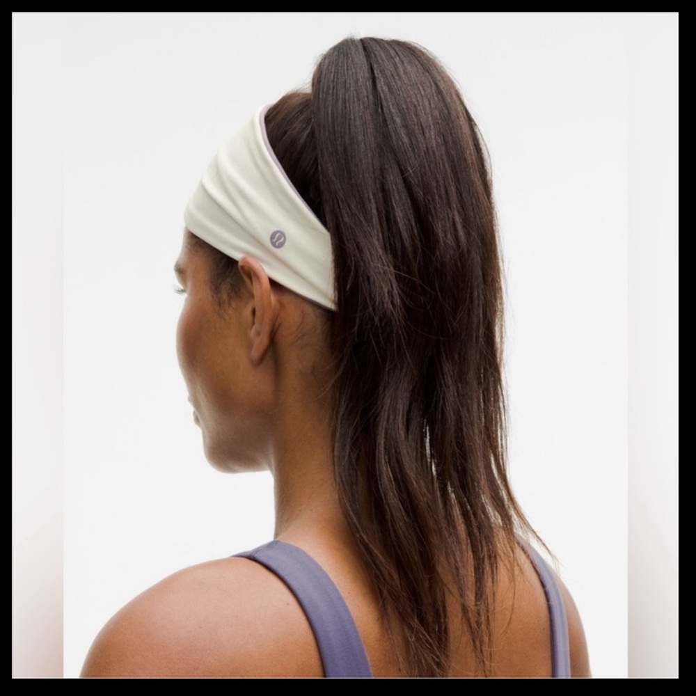 LULULEMON FRINGE FIGHTER REVERSABLE HEADBAND NWT. - Picture 3 of 9
